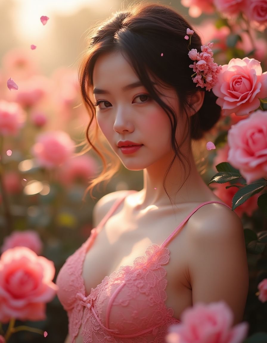 蔷薇少女 - 宋烟萝 - cos图片唯美写真作品